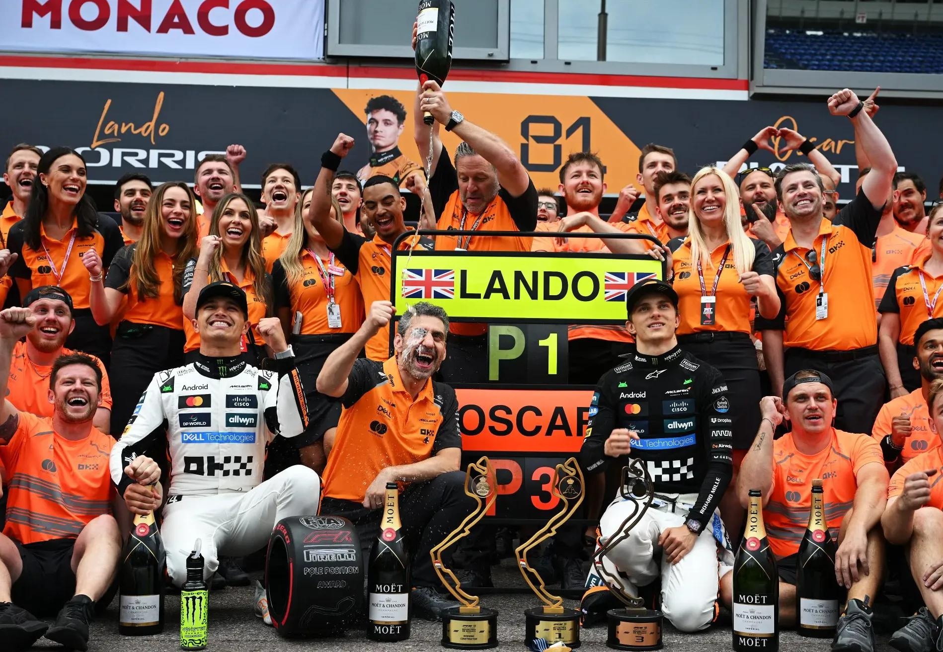 雷诺车队力克红牛二队,皮亚斯特里高光表现 雷诺车队力克红牛二队,皮亚斯特里高光表现